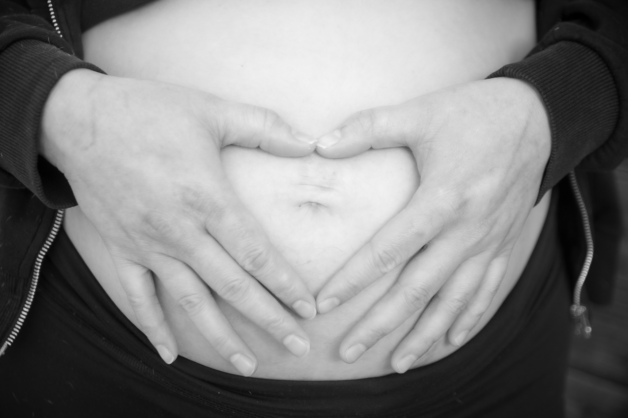 Sesión de embarazo natural