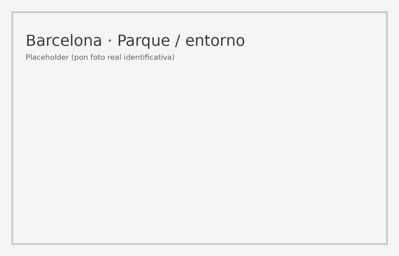 Gavà · Parques y rincones tranquilos